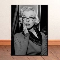 mon019 인물 유명인 영화배우 마릴린먼로 캔버스액자, 고급형유광전처리_XXL_38cm x 46cm