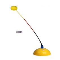 테니스연습 개인훈련 리바운더 도구 용품 개인 리바운더 도구 용품 휴대용 트레이너 리바운드 도구 직업적인 고정 관념 스윙 볼 머신 초보자 독학 액세서리, [04] GOLD