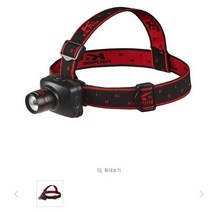 콜핑 공용 사계절 낚시 등산 캠핑 줌 헤드 랜턴 FA3744U 렌텐 n513, 1개, 레드