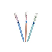 바보사랑 스티치 유성 볼펜 0.38mm (3 option).희망노트, 블랙