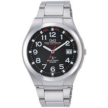 [시티즌 큐 앤 큐] CITIZEN Q & Q 솔라 전파 시계 SOLARMATE 아날로그 표시 10 기압 방수 블랙 HG12-205