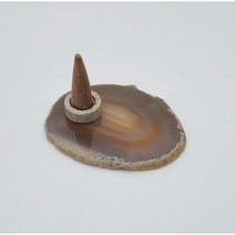 천연석 마노 인센스 콘 선물set + 인센스 콘 포함, Gray, 슈퍼히트