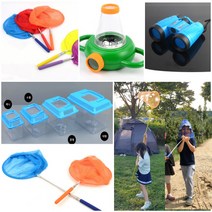 곤충채집세트 길이 조절 잠자리채 채집통(미니 소 중 대) 자연관찰 숲체험, 4.잠자리채1개+채집통(대)