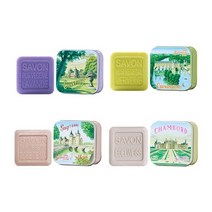 라 사본느리 드 니옹 캐슬 프랑스 직수입 비누 틴케이스100G X4개, 없음, 100g