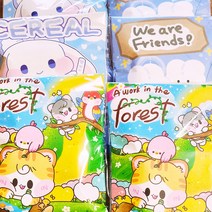 윰자 3.5천원 랜덤봉투 7세트 떡메모지 도무송 인스 [쑴키] 유명자캐 포용 포장용품