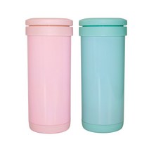 파스텔 텀블러 보 온 냉 이중 스텐 브 보온병 냉병 에스 씨 코리아, 파스텔 텀블러 민트