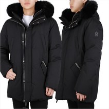 [맥케이지] 에드워드 폭스퍼 패딩자켓 (EDWARD BX BLACK)