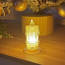 더클리 고르소 LED초 촛대 캔들라이트 LED촛불 - M, 선택완료