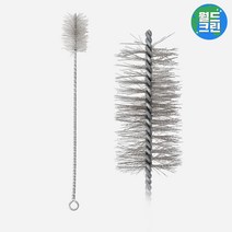 월드크린 스텐 원형 연관솔 50파이 병솔 세척 솔 배관 하수구 구멍 청소 솔 브러쉬, 스텐연관솔50파이, 1개