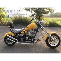 ATV 사륜바이크 가솔린 할리 모터사이클 미니 오토바이 할리태자 110CC, 08 옐로125cc