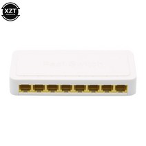 미니 소형 고속 이더넷 LAN RJ45 네트워크 Soho 스위치 스위처 허브 플매트 카펫 러그 지원 스플리터 EU US