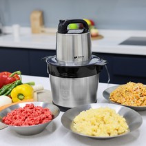 키친아트 대용량 다지기 6L 스테인레스 KM-38FM