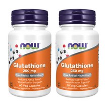 2개 나우푸드 글루타치온 250 mg 60 베지 캡슐