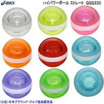 아식스 파크골프 하이파워 스트레이트 골프공 GGG330, 001_실버