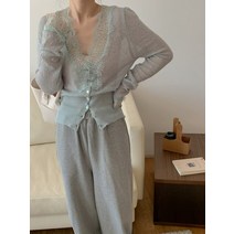 핫핑크가디건 셔츠가디건 Colorfaith 패션 빈티지 스웨터 레이스 여성 가을 겨울 니트 V넥 카디건 상의 SWC3563JX