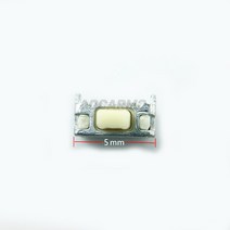 모바일 키패드 조이스틱 Aocarmo내부 버튼 볼륨 스위치 전원 켜기끄기 4mm 5 개 삼성 호환 S2 S3 S4 노트 2 i9100 i9500 i9300 N7100 LG 넥서스, 02 5Pcs 5mm