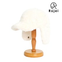 [로제이] 남여공용 털 공군모 귀달이 모자 RCD359_WH