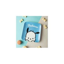 산리오 포차코 트윈 스타 캐릭터 파스텔 컬러 정사각 디저트 접시 플레이트 귀여운 선물 제품, 09.PC dog_01.15X15.5X1.6CM
