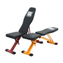 접이식 벤치 프레스 BM200(각도조절), 블랙_벤치+목받침