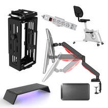 [PLANTM] GET 게이밍 높이조절책상 추가 액세서리, E.모니터받침대 Premium (MS104D)