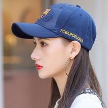 일반캡 FC바르셀로나 바르셀로나 메시 축구 모자 남성 축구매니아 헌팅캡