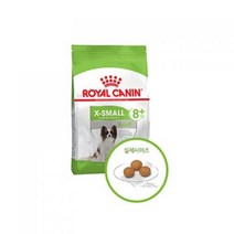 로얄캐닌 엑스스몰 어덜트8+ 8세이상 1.5kg 노령견사료, 14개