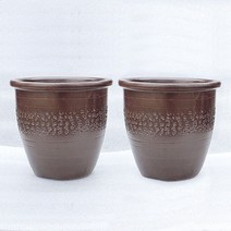 [황금뒤주] 점박이무늬 옹기화분미니화분 (소) 2p