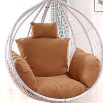 라탄 그네 매트 시트 엑스 라지 등나무 등쿠션 흔들의자, C10-라이트바이올렛, T01-안감 충전솜(면함유)일반모델