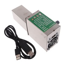 USB 공기 송풍기 야외 바베큐 팬 조절 가능한 속도 전기 그릴 나무 스토브 캠핑 터보 블로어+ 공기 수집 튜브