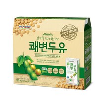 파스퇴르 쾌변두유플레인190ml(20팩 x2세트), 쾌변두유검은콩190ml(40팩)
