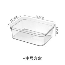 아크릴장식장 피큐어 진열장 책상 상단 투명 수납 박스 상자 화장품 보석 마무리 귀여운 학생 바구니 아크, 한개옵션1, 03 M-F