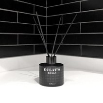 에클라스 프리미엄 블랙 호텔 욕실 화장실용 명품 향수 오마주 방향제 100ml, 샹스 블랙 + 리드스틱4p
