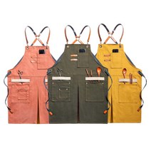 캠핑 앞치마 바비큐 공구 다용도 수납 조끼다용도조끼 공구조끼 캠핑앞치마 공방앞치마 수납조끼, 블랙