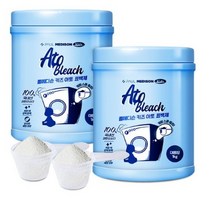 폴메디슨 키즈 아토 표백제 1kg + 계량스푼, 2세트