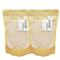 보리올 국산 귀리(오트밀) 라떼 파우더 500g 2봉