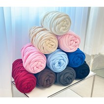 스마트 공간 패브릭 일반 벨벳 자이언트얀 1kg, 일반 1kg, 9. 블루