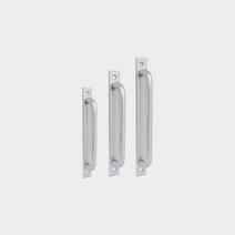 베이직 슬림 판 손잡이 알루미늄(전면고정/3size), 대