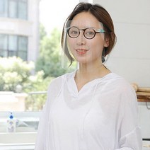 투명 마스크 페이스 쉴드 전면 실드 안면 보호대 안경 위생 방역 고글, 고글형안경