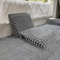 퍼즐매트 베란다 텐트 이너 전실 바닥공사 냉기차단 층간소음방지 30x30 10셋트, 30cmx30cmx1cm (마감재포함), 그레이 총 10장