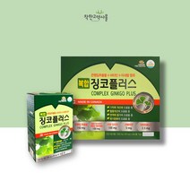 은행엽 은행잎추출물 복합 트리플 징코 플러스 혈행 혈류관리복합식품