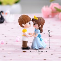 장식 소품 크리에이티브 미니 커플 피규어 할머니용 할아버지 이쁜 연인 요정 정원 인형 미니어처 홈 인테리어, 15 H2