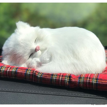 차량용 고양이 인형 자동차 탈취제 냄새 제거 방향제, 1미미캣-앙고라