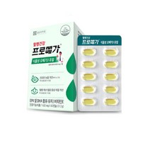 프로메가 식물성 오메가3 듀얼 620mg 60캡슐 x 3개, 단품, 단품