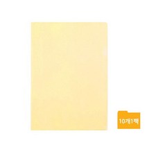 A4 반투명 클리어 L홀더 Hs207 10개입, 백색, 본상품색상및수량선택