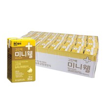 메디푸드 고단백 미니웰 환자식, 4kg, 바나나맛, 150ml 24팩, 24개