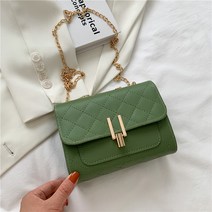 다이나믹피플 데일리 체크 여성 크로스 숄더백