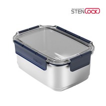 스텐락 모스트 스텐 찬통 스테인레스 304 직사각 밀폐용기 반찬통 6호 1100ml