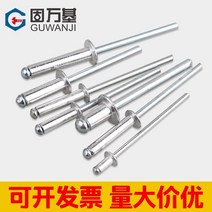 타각기 리벳건 스테인레스판 조립식판넬 징크 리벳팅 50100pcs m2.4 m3.2 m4 m5 gb12618 알루미늄 mushroon 헤드 브레이크 맨드릴 블라인드 리벳 가구, m4x16mm, 100개