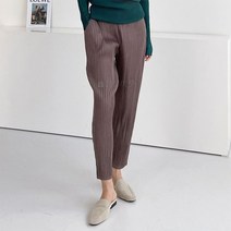 셀러허브(잡화) 여자 승마바지 하렘핏 플리츠 주름원단 밴딩 팬츠