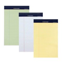 옥스포드 10 리갈패드 뜯어쓰는 절취노트 A5, 리갈패드A5_노랑